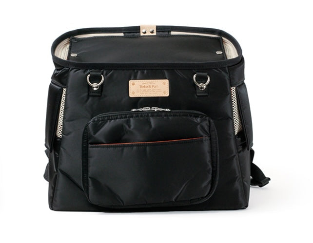Black Dog Carrier Backpack