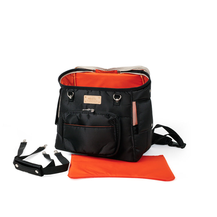 Black Dog Carrier Backpack