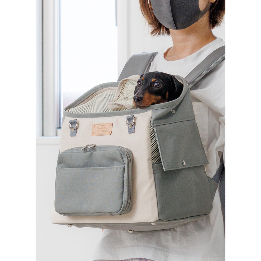 Canvas Dog Carrier Backpack