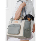 Canvas Dog Carrier Backpack