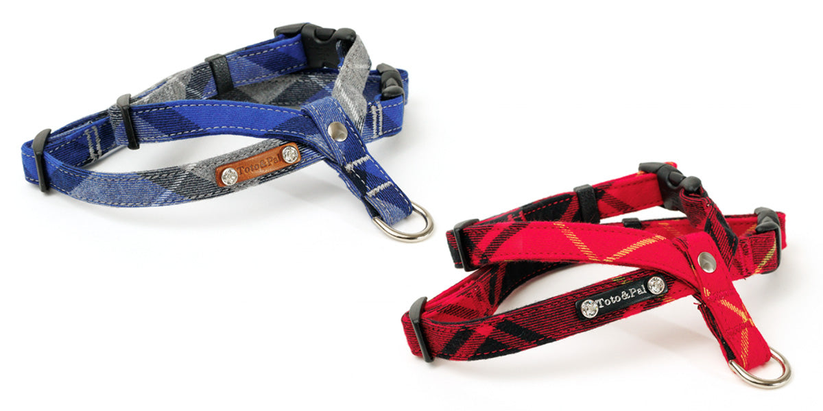 Leti Check Neck Harness