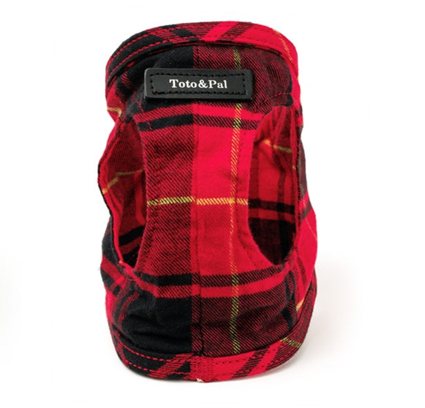 Leti Check Red Body Harness