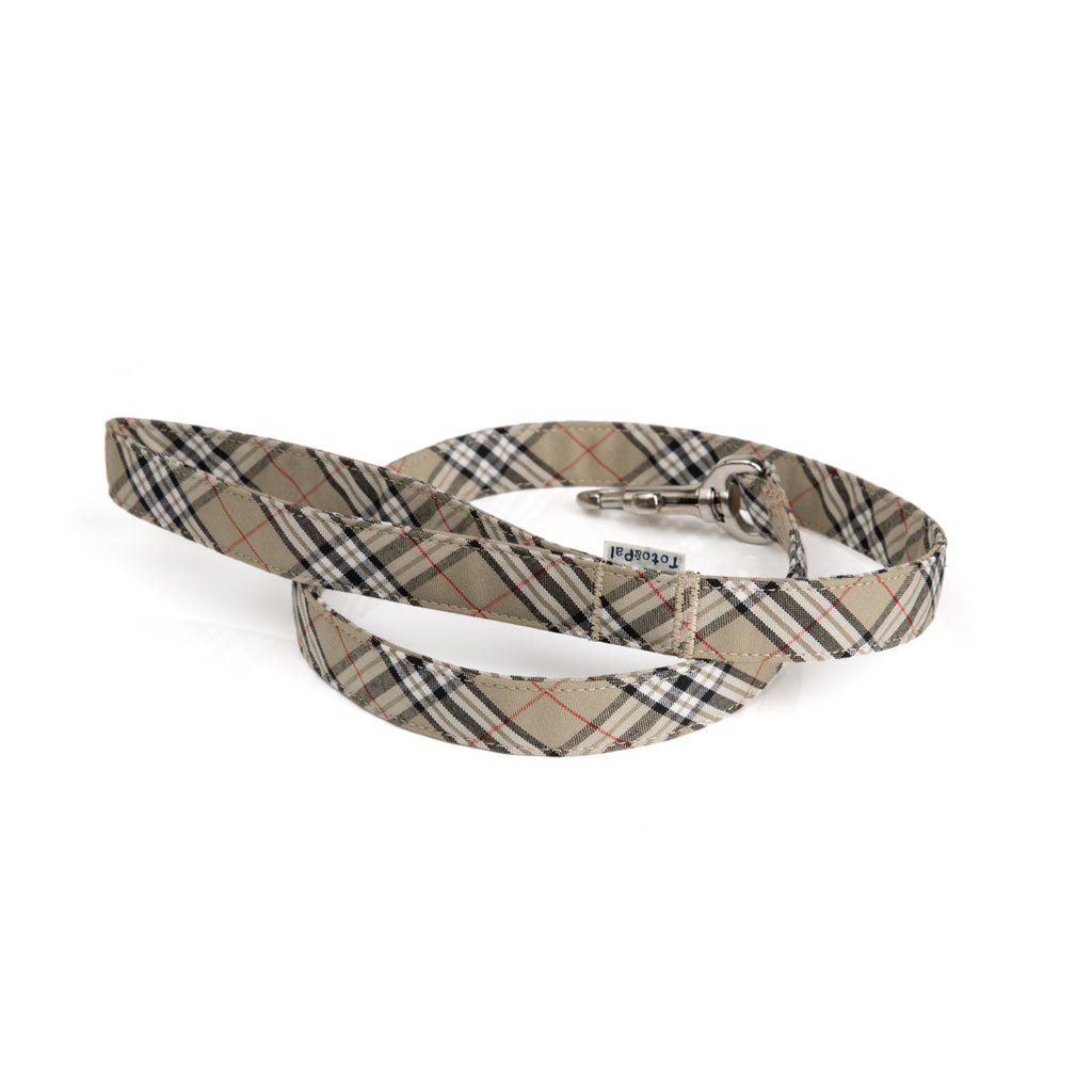 Beige Check Lead