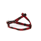 Red Tartan Step In Harness